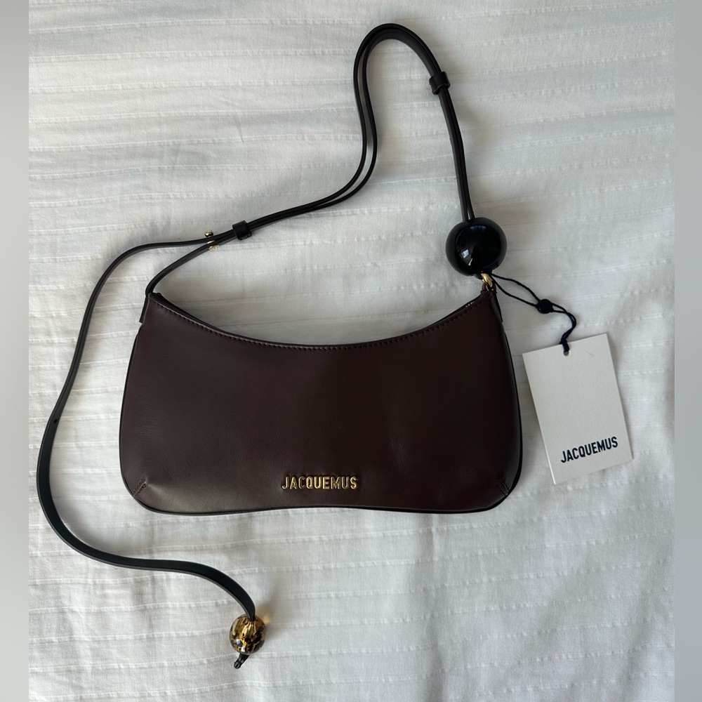 Jacquemus Le Bisou Perle Bag in brown